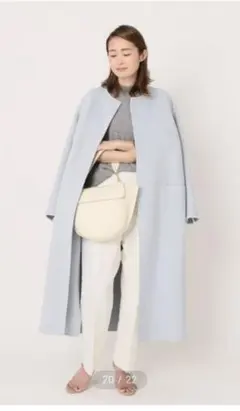 victorian　リバーロング　ノーカラーコート Deuxieme Classe(ドゥーズィエムクラス)の「victorian リバー
