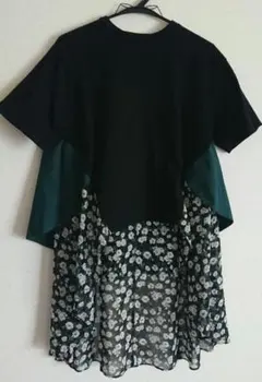 CLANE クラネ 花柄ドッキングトップスのサムネイル