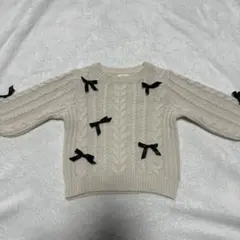 Sophitica アイボリー ニットセーター 90