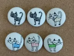 ハンドメイド　くるみボタン