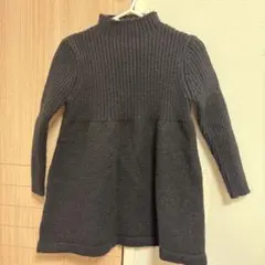 Sesame ニットワンピース ブラック