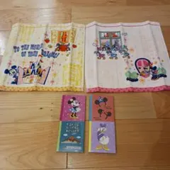 東京ディズニーリゾート ミニタオル 2枚　メモ帳 4個 セット