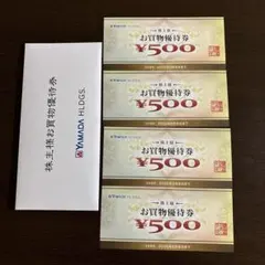 ヤマダ電機 お買物優待券 2000円分