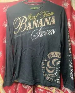 BANANA SEVEN 長袖Tシャツ ブラック
