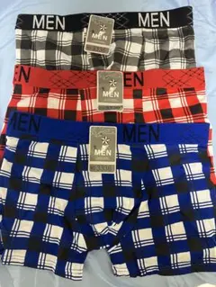 ボクサーパンツ　3枚　オシャレ　クール　お手頃価格　サイズM