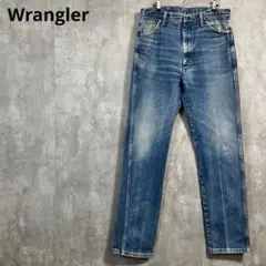 90s Wrangler ストレートデニム 13MWZ 34/34相当メキシコ製