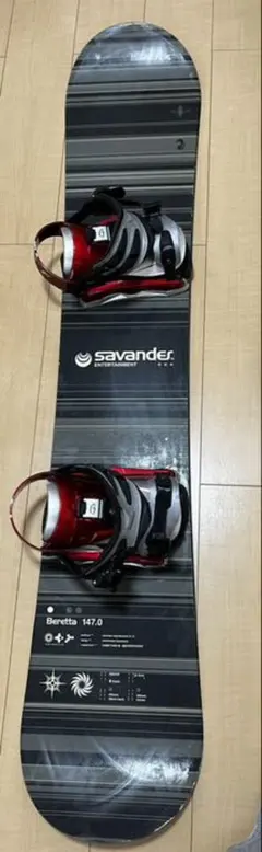 激安 サバンダー BOWBAR145 + ビンS レディース スノーボードセット 激安 サバンダー BOWBAR145 + ビンS レディース スノーボードセット