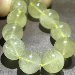 希少!! トリフェーン トリファン色 アイリス（虹） 珠約16mm 腕周16cm 