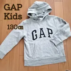 130cm　GAPkids　パーカー　フード付　グレー
