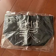 ELLE黒色ミニトートバッグ