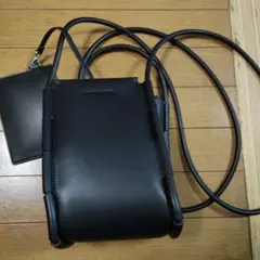 Charles&Keith　ショルダー　ブラック　ポーチ付き