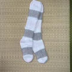 ジェラートピケ  ロングソックス 3ボーダー