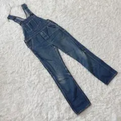 『ビッグジョン』 デニムオーバーオール オールインワン サロペット ユニセックス