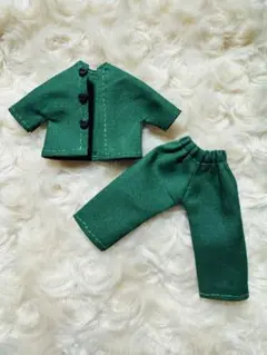 オビツ11服 セットアップ(緑)
