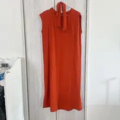 リブ マタニティワンピース L 授乳服のサムネイル