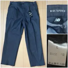 L NEW BALANCE MET24 デニム パンツ ワイドテーパード