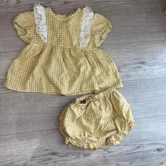 ママラク　半袖セットアップ