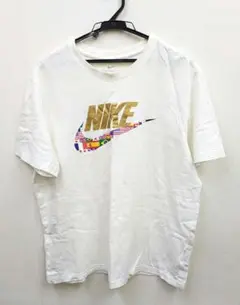 Nike ロゴ入り ホワイト Tシャツ