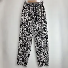 ジャーナルスタンダードレリューム バイカラーフラワーイージーパンツ　ウエストゴム