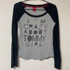 tommy girl 長袖Tシャツ Sサイズ グレーのサムネイル
