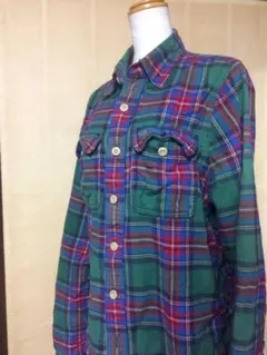 アバクロンビー フランネルシャツ