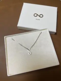 KLON INFINITY NECKLACE VERTICAL -SMALL-