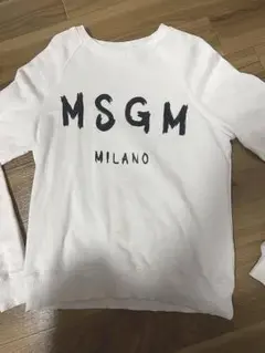 MSGM スウェット トレーナー ホワイト