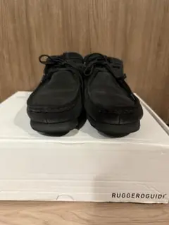 希少！クラークス ワラビー BEAMS別注 GORE-TEX 25.5 黒 - メルカリ