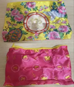 ちびまる子ちゃん　ポーチ＆巾着つやさらセレクション　ガチャ　ポーチA