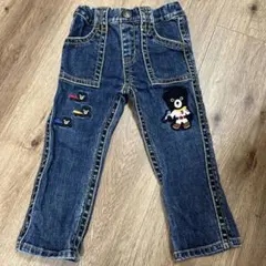 ミキハウスダブルビー　90サイズ デニムズボン