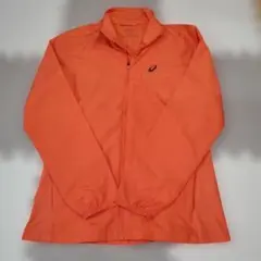 ASICS MOTIONPROTECT ウィンドブレーカー オレンジ