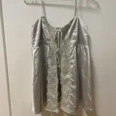 NICE CLAUPサテンキャミ