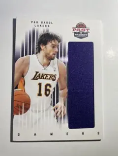 Pau Gasol Lakers ゲーム着用　ガソル