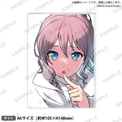 バンドリ 信澤収展 アクリルパネル Poppin'Party ポピパ 花園たえ