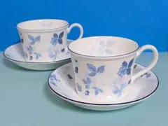 2026年最新】ウエッジウッド ストロベリーブルー カップ＆ソーサーの