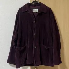 Eddie Bauer コーディロイ　ジャケット　ボルドーのサムネイル