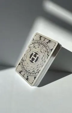 新品♡エルメス♡HERMES♡ミニトランプ HERMES（エルメス） トランプ ミニ レッドxグリーン ペーパー 2セット