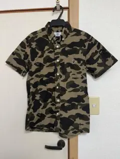 A BATHING APE ア ベイシング エイプ　迷彩半袖シャツのサムネイル