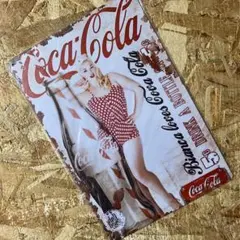 Coca-Cola ビンテージポスター 約30cm x 20cm
