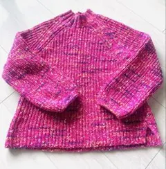 ★激カワ★GAP ピンク ニットセーター Lサイズ