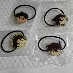 名探偵コナンキャラクター ヘアゴム 4個セット