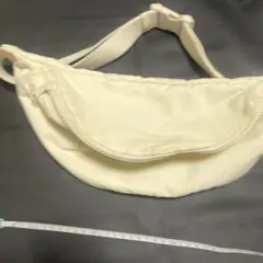 ホワイト ボディバッグ ウエストポーチ
