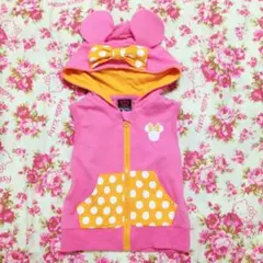 BABY DOLL＊ミニー フード付きパーカー(80)