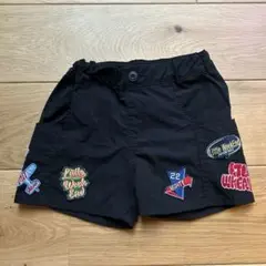 Little Weekend 黒 半ズボン