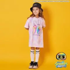 X-girl Stages 半袖　ワンピース　スポンジボブのサムネイル