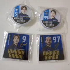 GAMBA　満田誠・奥抜侃志・林大地・ウェルトン サイン入りコレクション