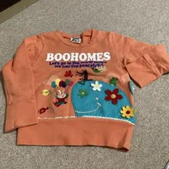 BOO HOMES 刺繍トレーナー 110