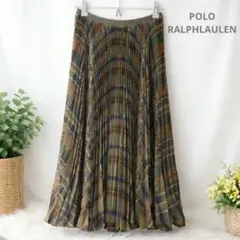 POLO RALPHLAULEN ポロ ラルフローレン プリーツスカート 美品