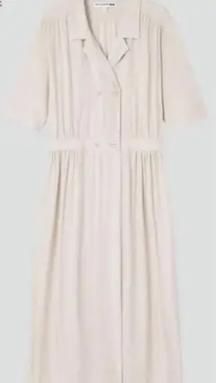 INES DE LA FRESSANGE 半袖シャツワンピース XS ベージュ
