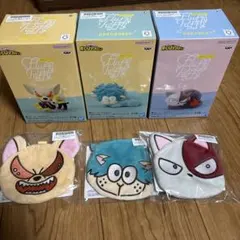 僕のヒーローアカデミア　Fluffy Puffy フィギュア フェイスポーチ